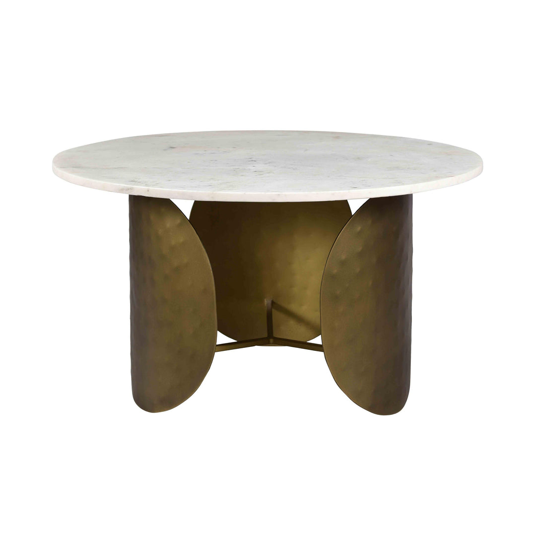 Indio White Marble Coffee Table