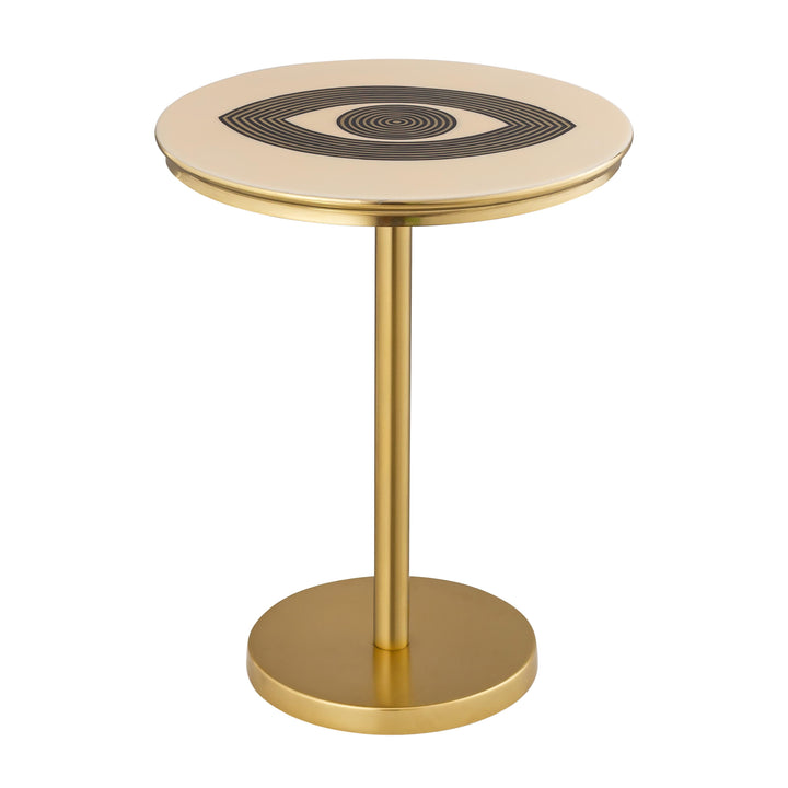 Eye Handpainted Side Table