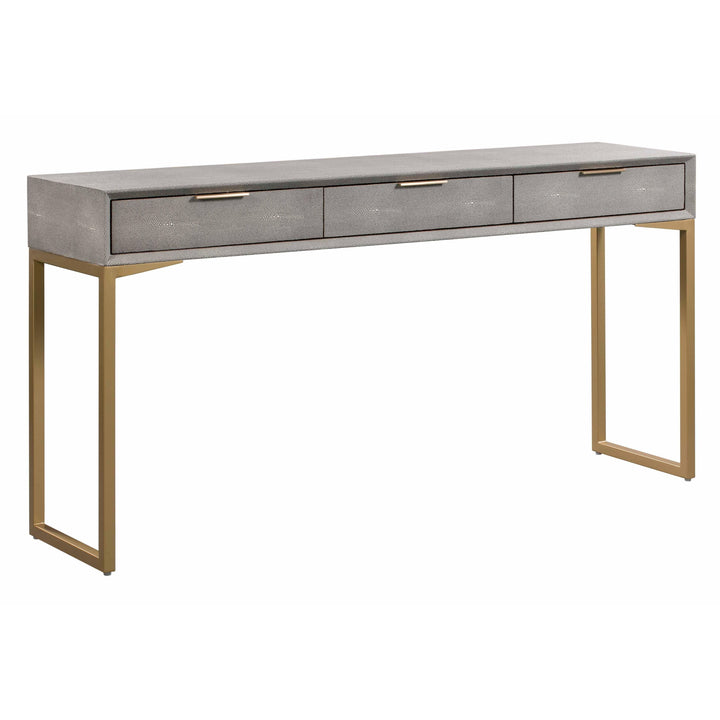 Pesce Shagreen Console Table