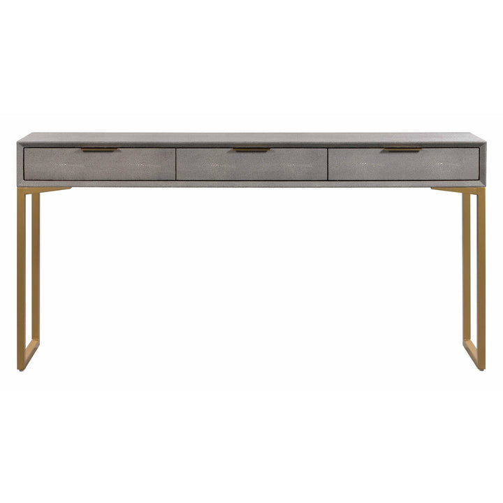 Pesce Shagreen Console Table