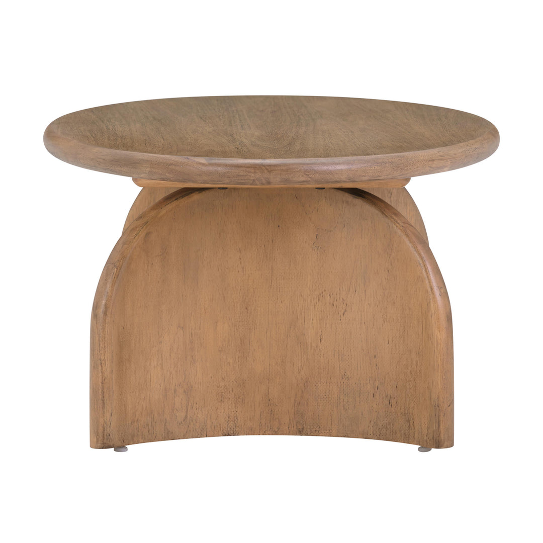 Sofia Cognac Wooden Coffee Table