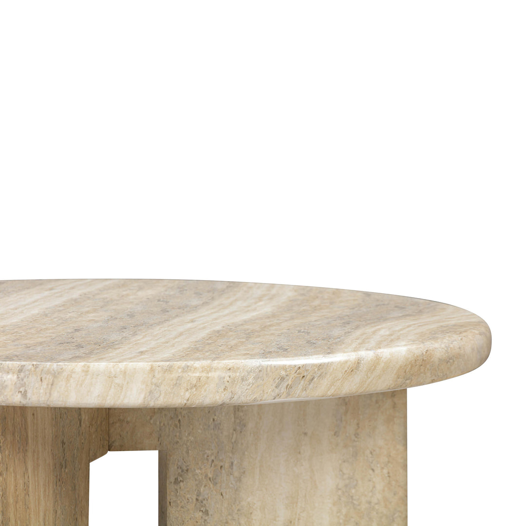 Patrizia Concrete Round Coffee Table