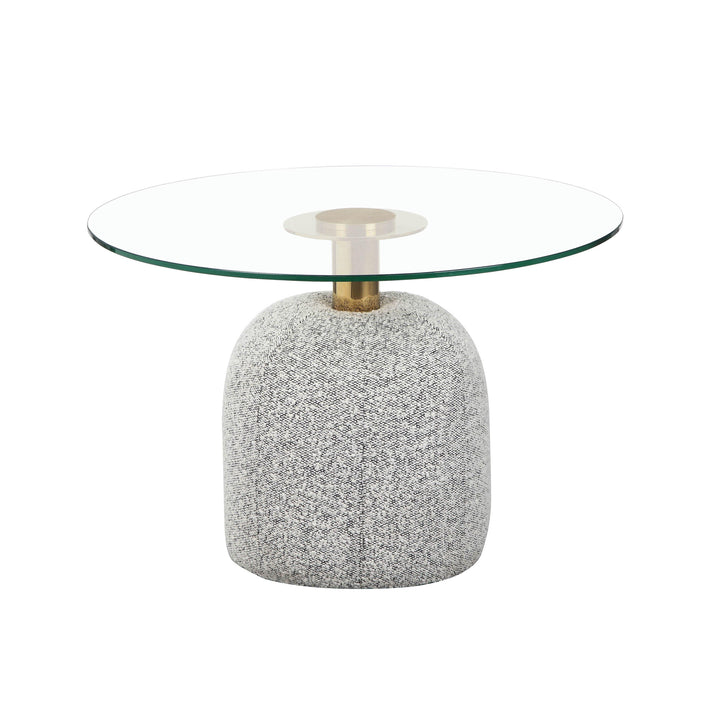 Suki Black and White Boucle Coffee Table