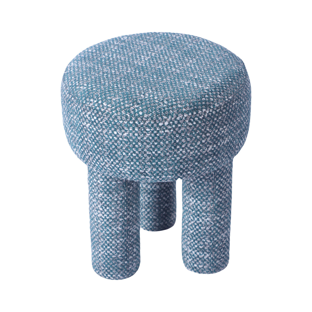 Claire Teal Knubby Stool