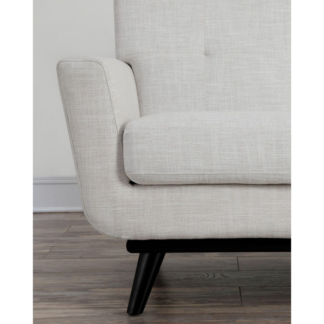 James Beige Linen Sofa