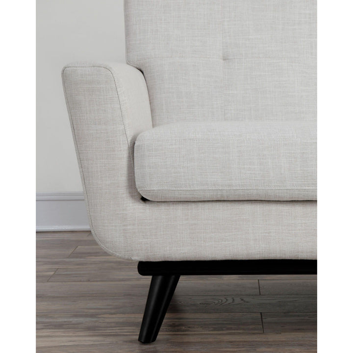 James Beige Linen Sofa