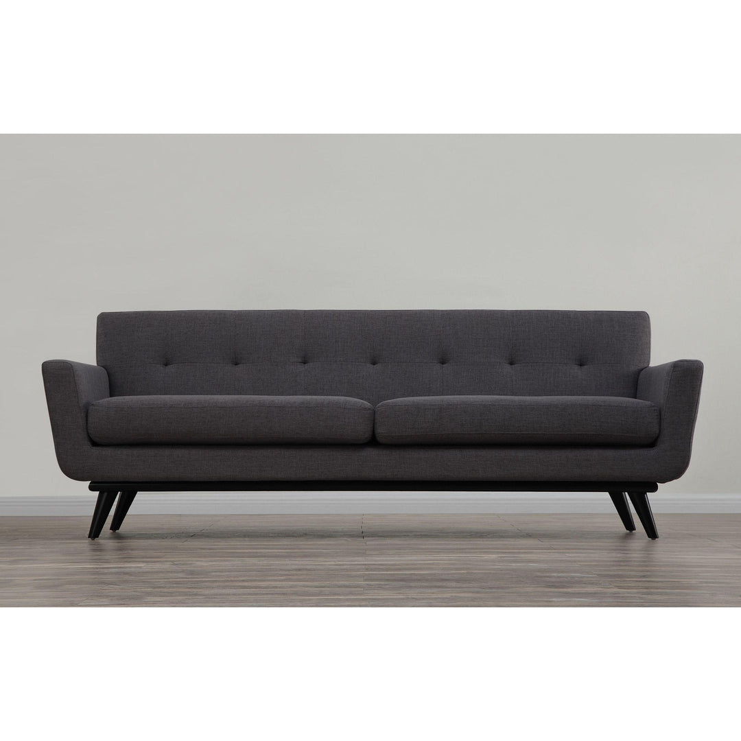James Grey Linen Sofa