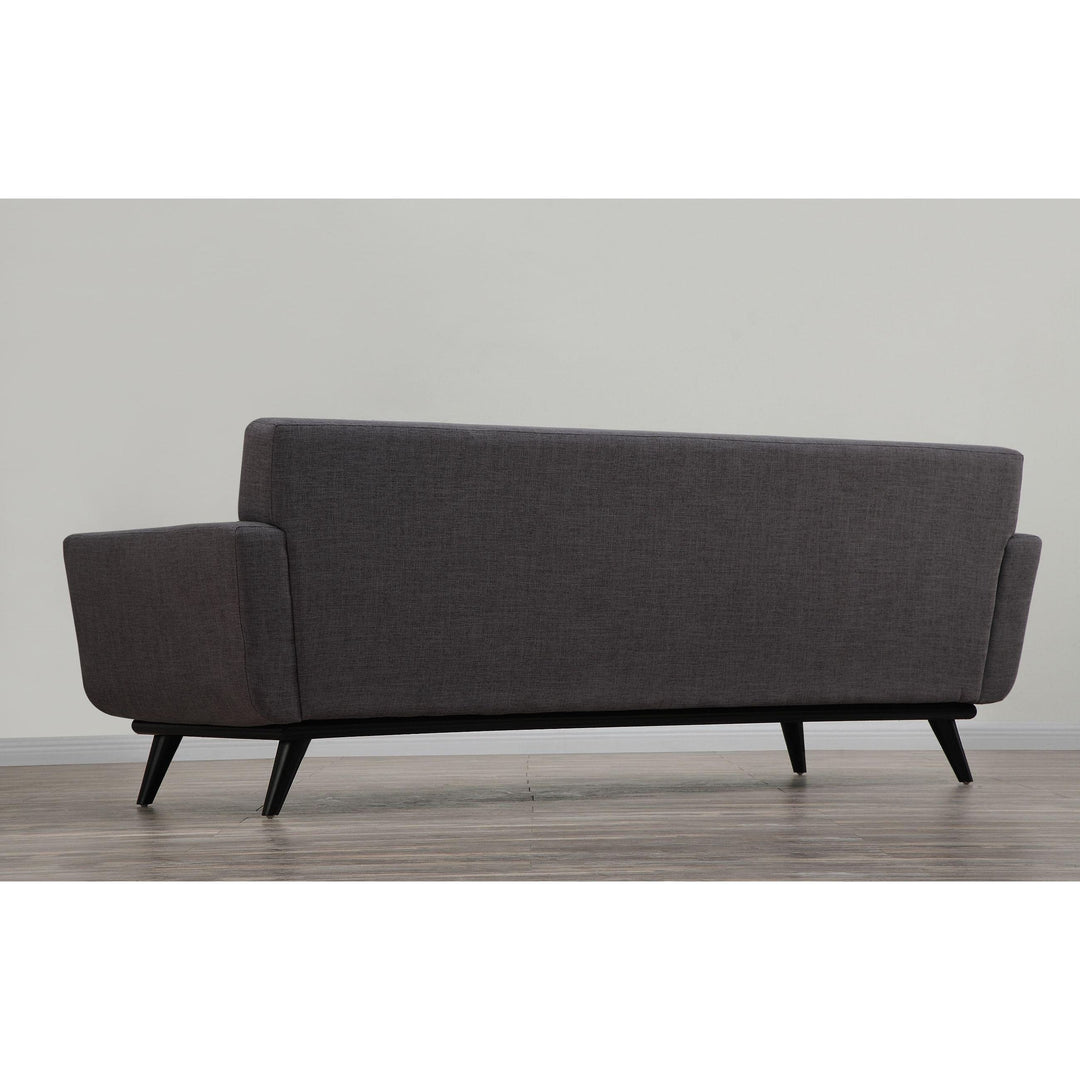 James Grey Linen Sofa