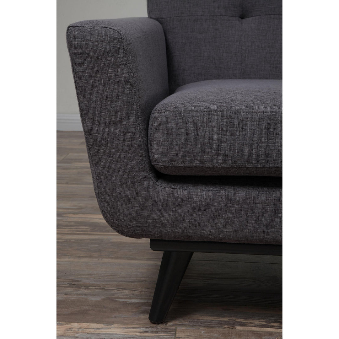 James Grey Linen Sofa