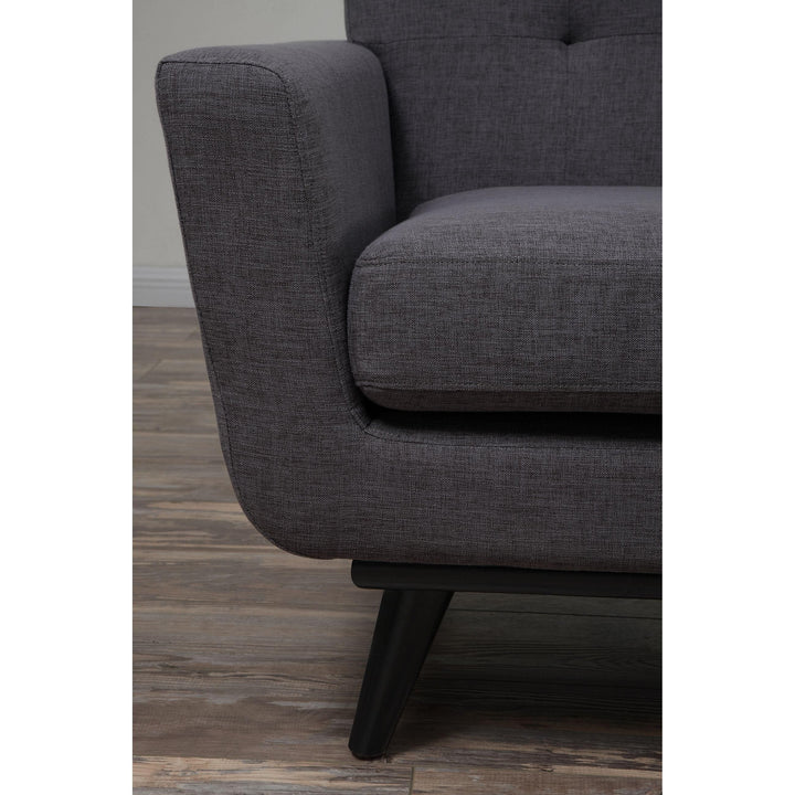 James Grey Linen Sofa