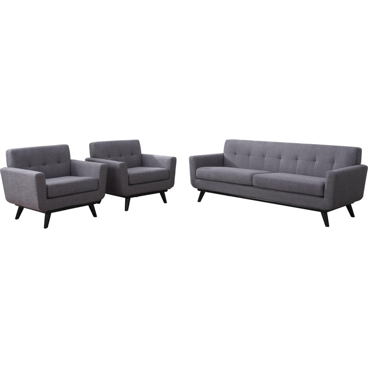James Grey Linen Sofa
