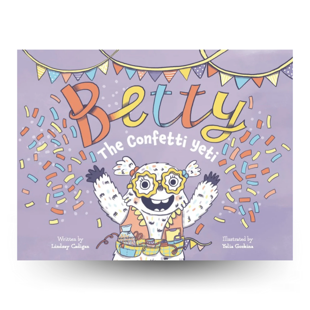 Betty The Confetti Yeti Book