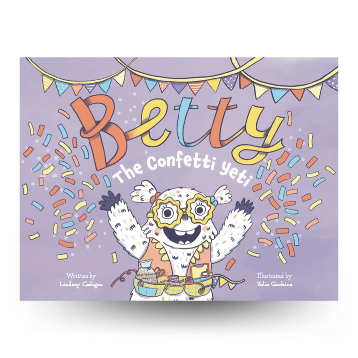 Betty The Confetti Yeti Book