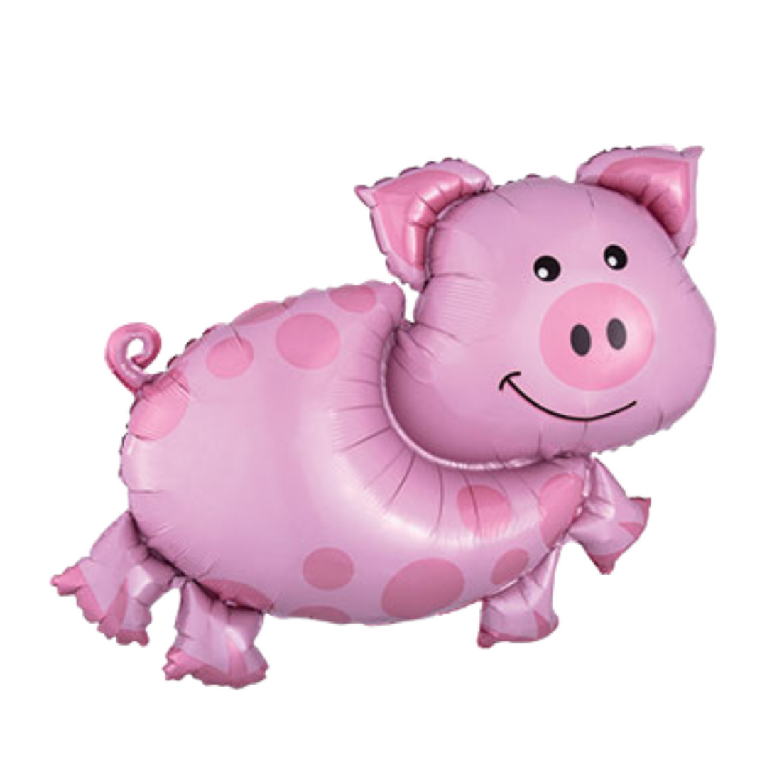 Pink Pig Balloon