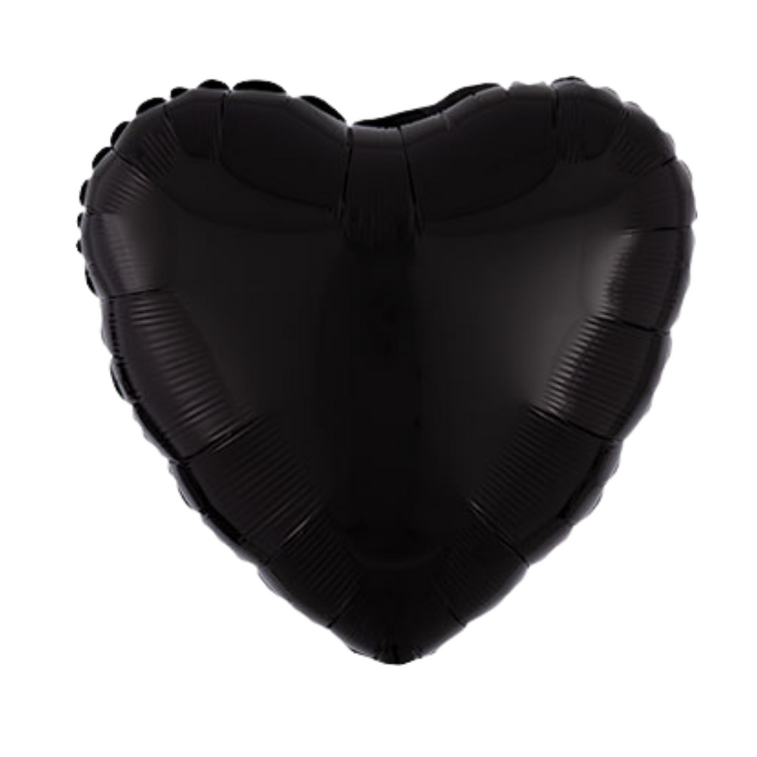 Black Heart Balloon