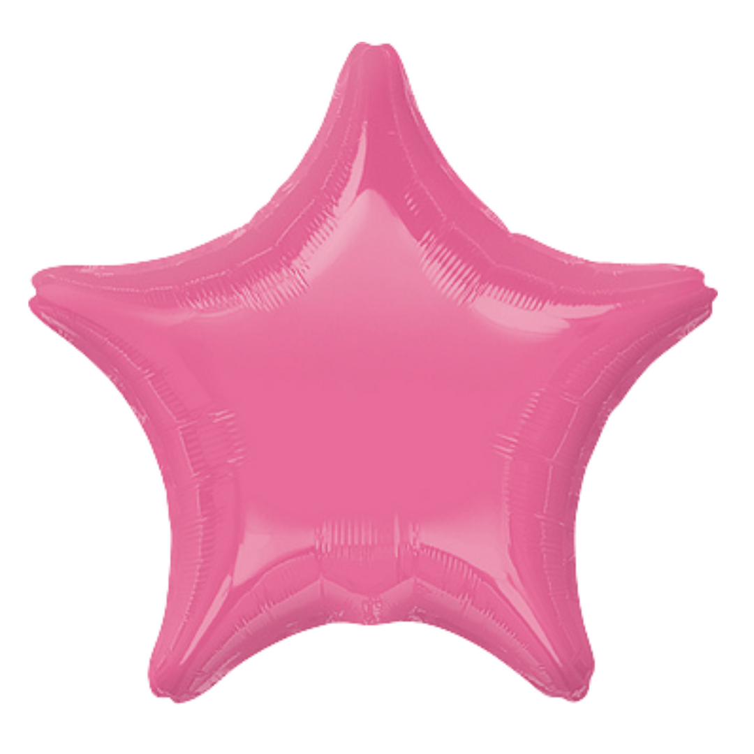 Bubblegum Pink Star Balloon