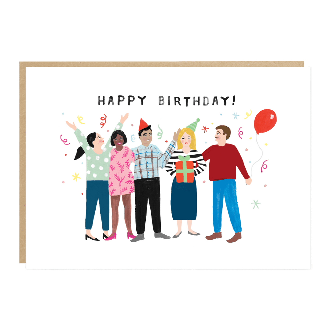 Surprise Birthday Party Card