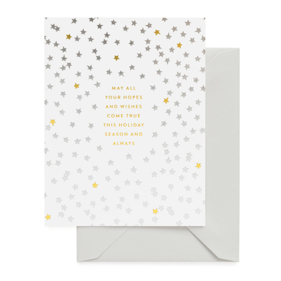 Holiday Hopes and Wishes Card