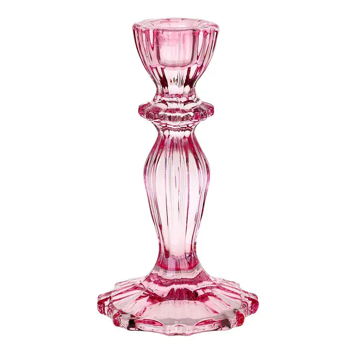 glass candlestick