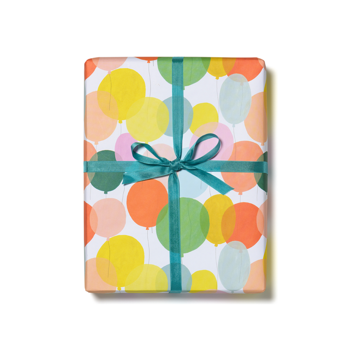 Birthday Balloons Gift Wrapping
