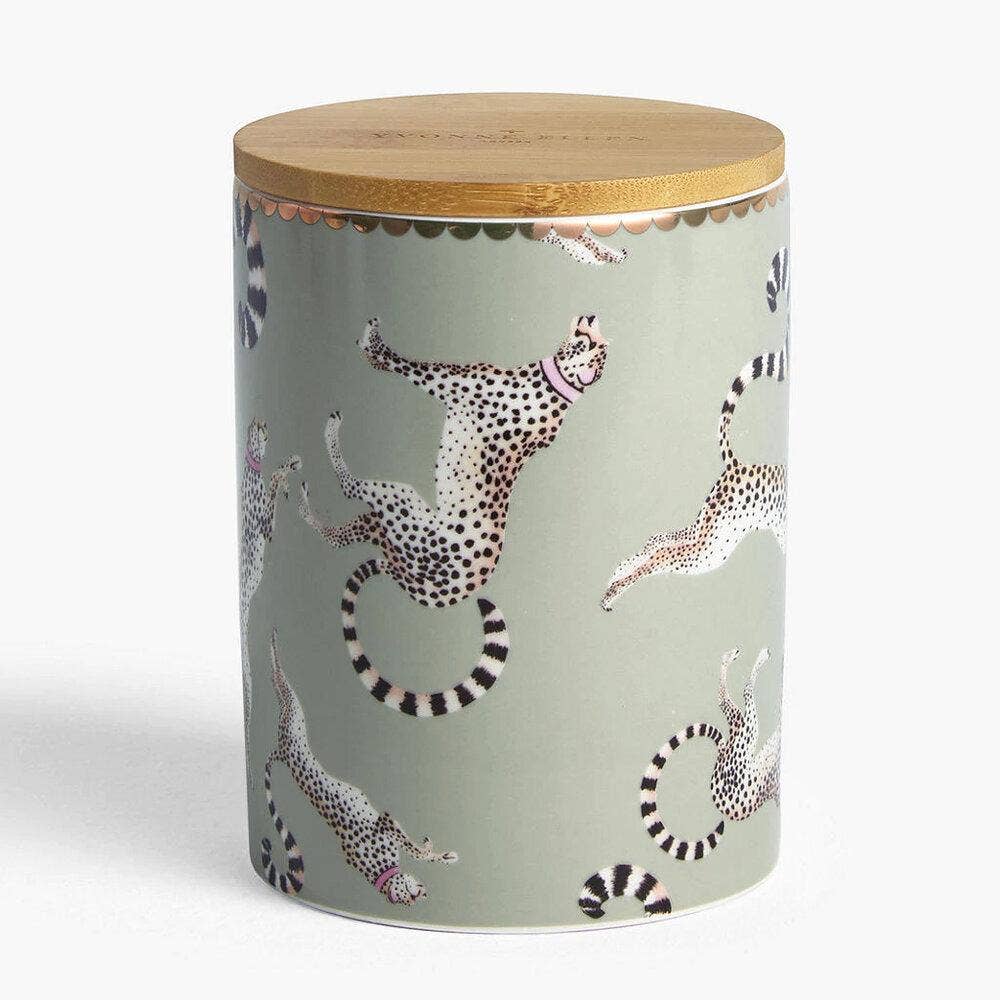 Yvonne Ellen Storage Jar Cheetah