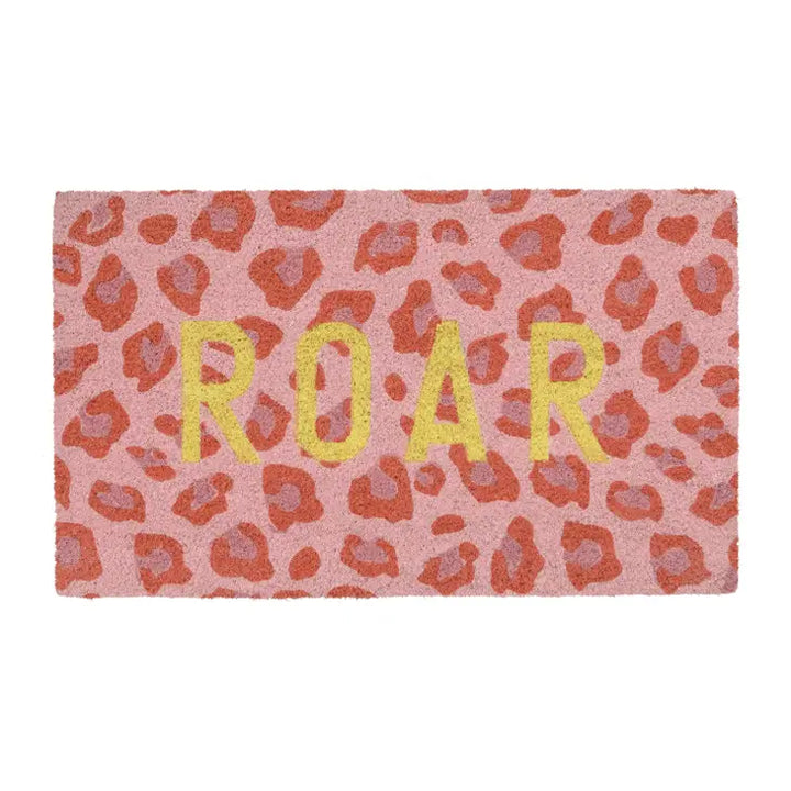 Roar Leopard Print Doormat