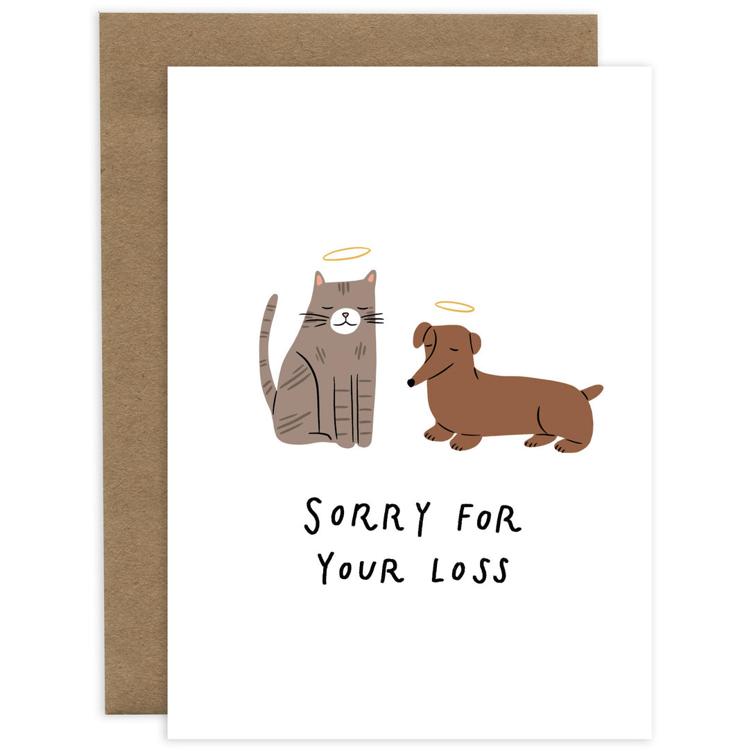Pet Sympathy Greeting Card