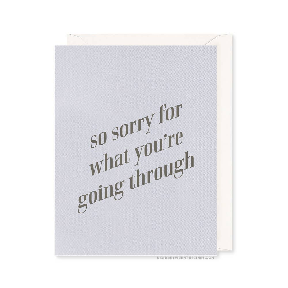 So Sorry Card by RBTL®