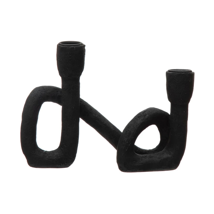 Black Taper Holder