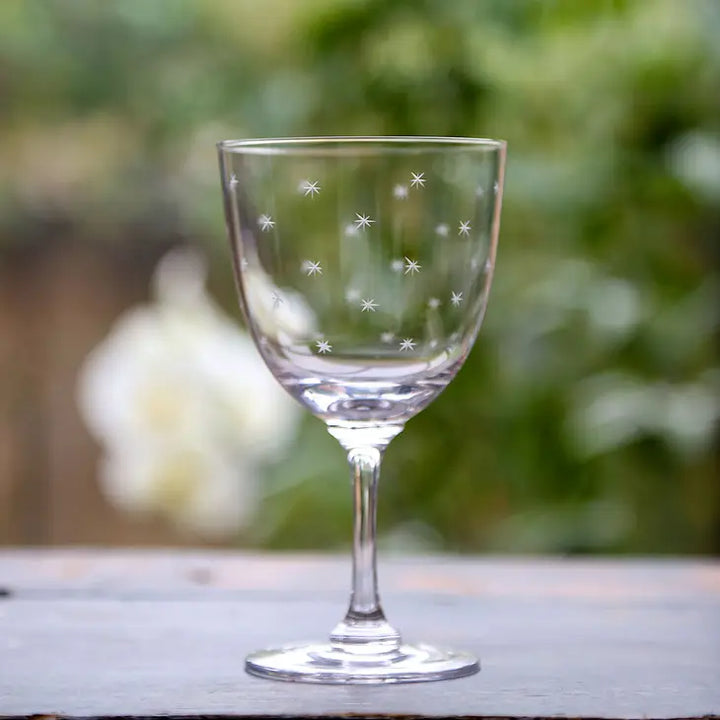 Wine Glasses with Stars