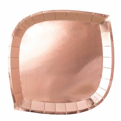 Rose Gold Dessert Plates