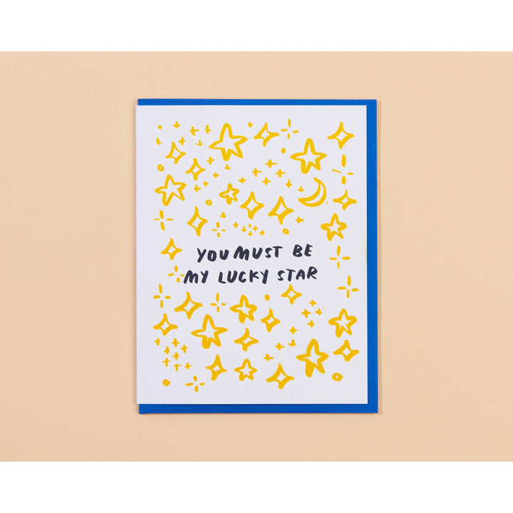 Lucky Star Anniversary Greeting Card