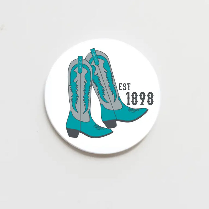 Greek Boots Button