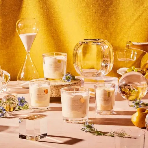Rewined Champagne Candle