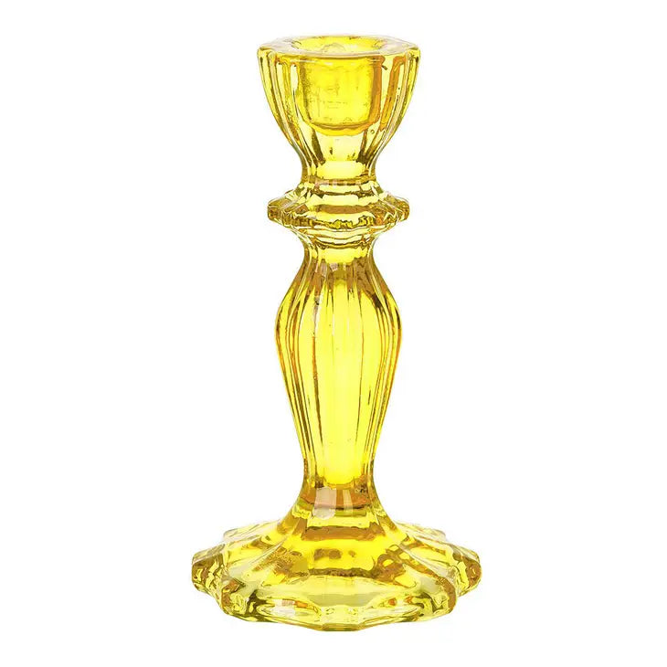 glass candlestick