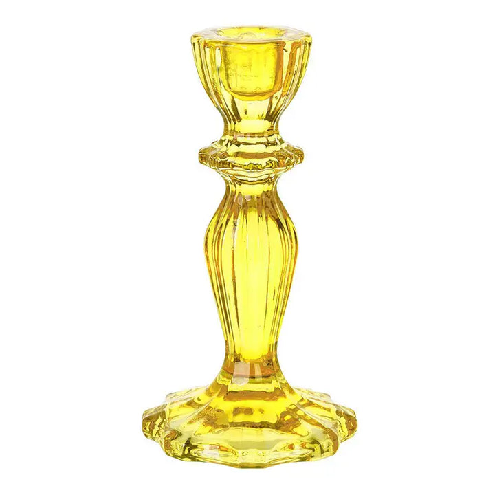 glass candlestick