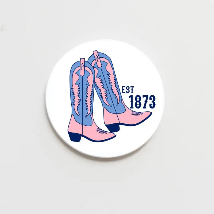 Greek Boots Button