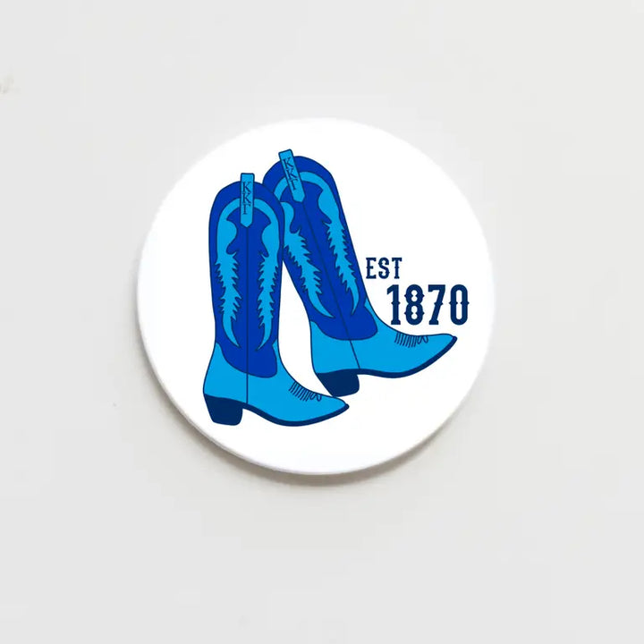 Greek Boots Button