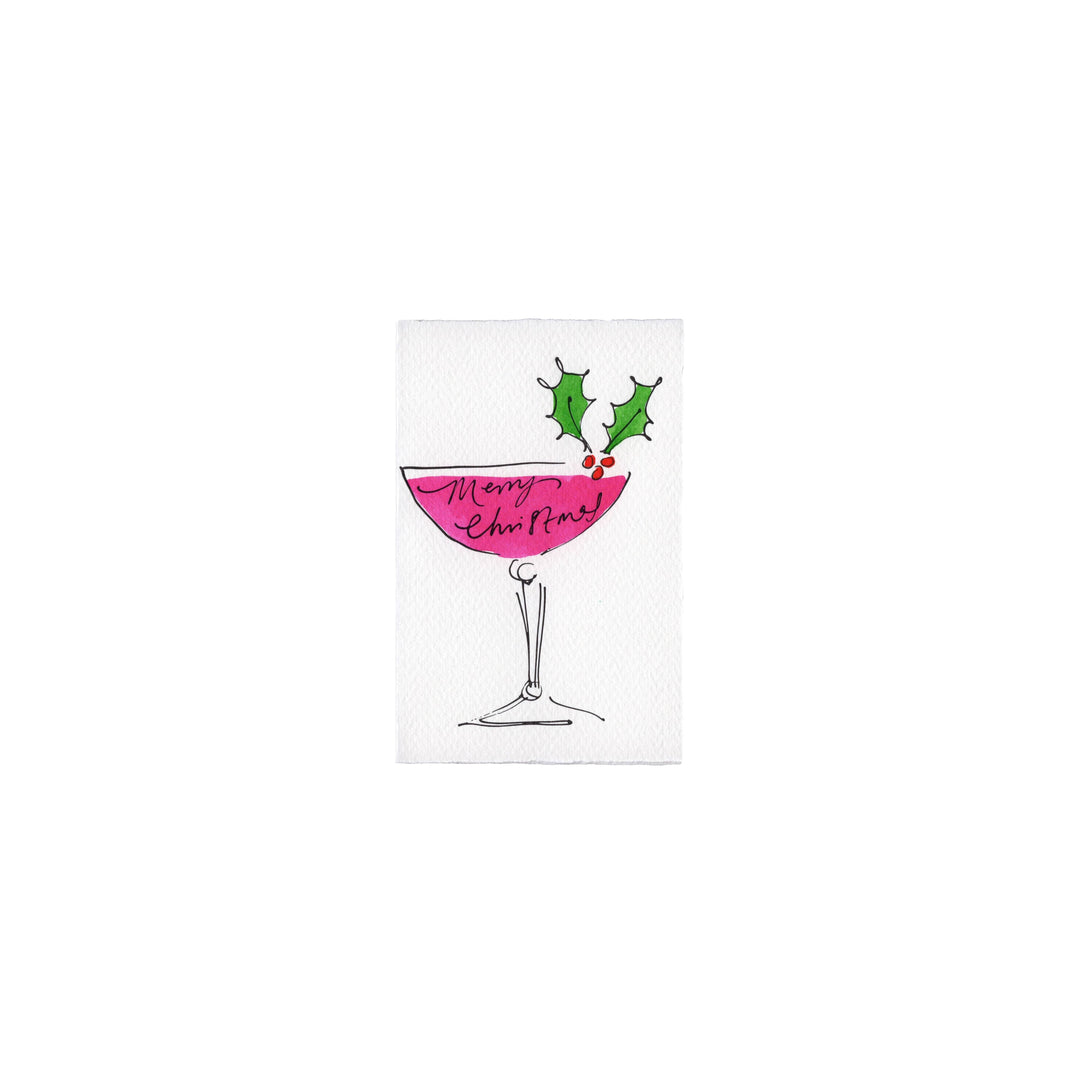 Merry Christmas Cocktail Card