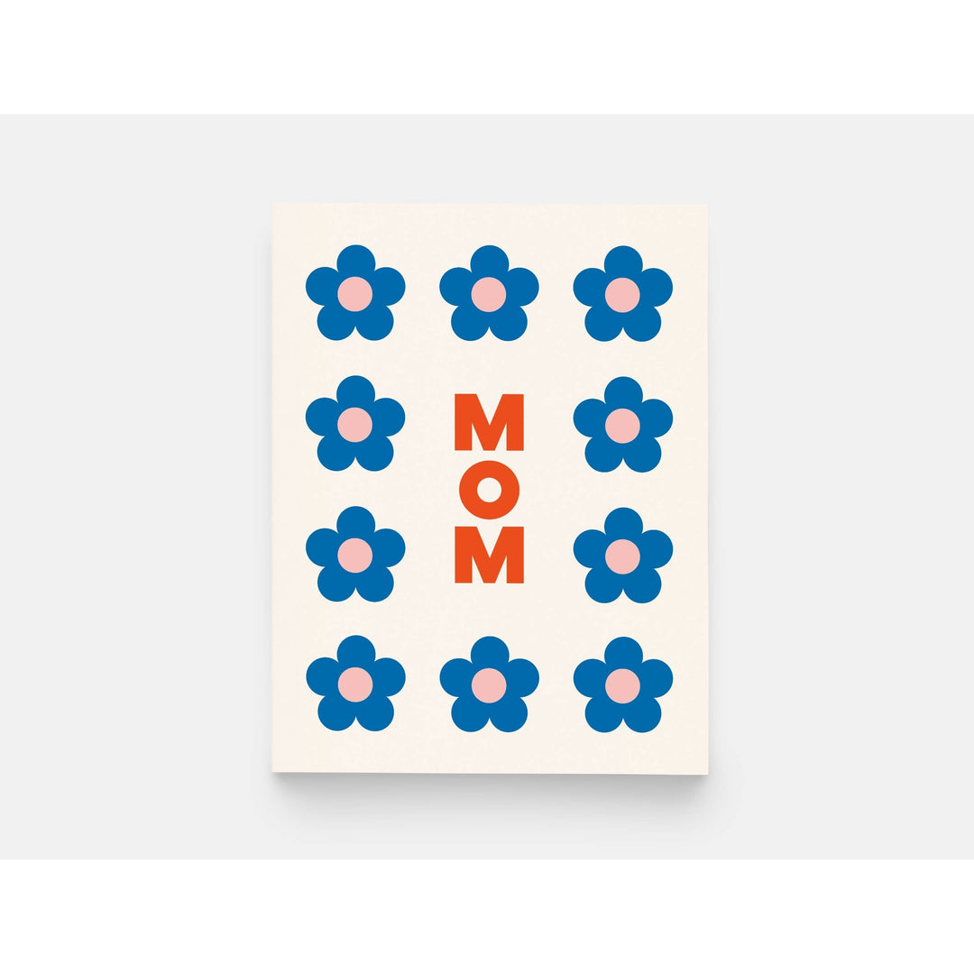 Mom Flowers Greeting Card