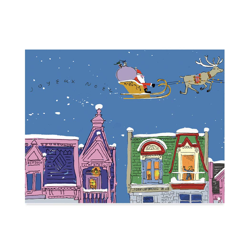 Noël French Holiday Card