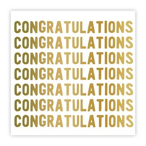 Congratulation Napkins