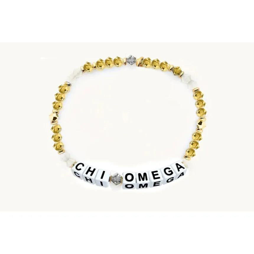 Sorority Letter Bracelet