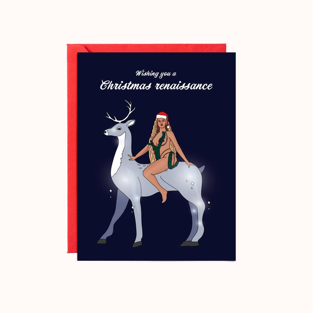 Holiday Renaissance Christmas Card