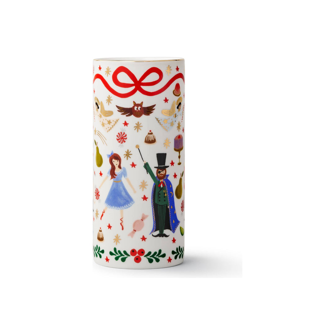 Nutcracker Porcelain Vase