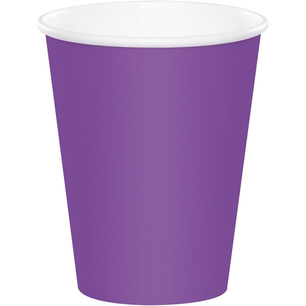 Amethyst Hot & Cold Cups (24 qty)