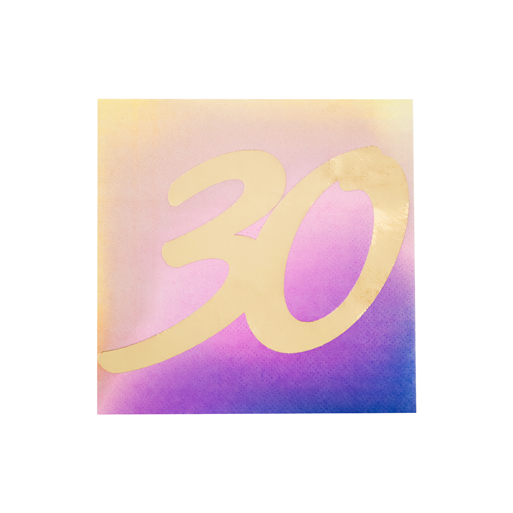 Milestone Dirty "30" Napkins