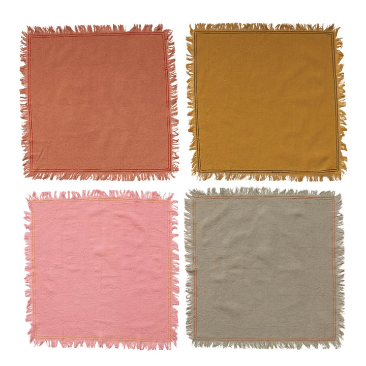 Cotton Napkins w/ Fringe