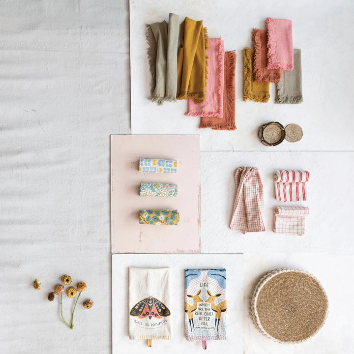 Cotton Napkins w/ Fringe