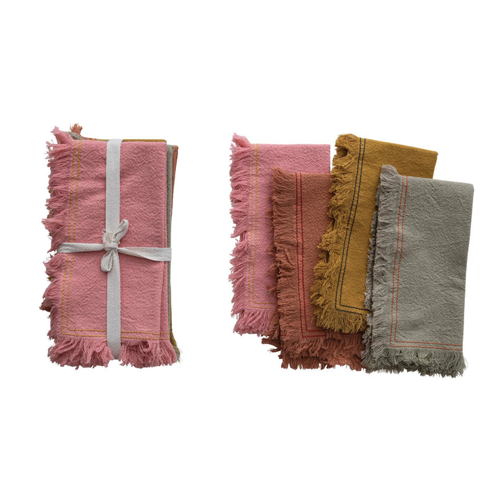Cotton Napkins w/ Fringe